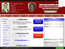 Tablet Screenshot of jogitanacsok.com
